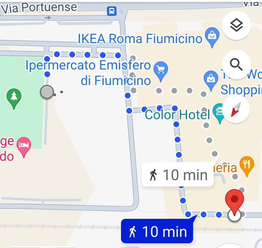 The House Room Aeroporto Fiumicino Zewnętrze zdjęcie